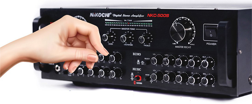 Cách điều chỉnh amply hát karaoke hay như ca sĩ